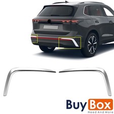 Barra diffusore paraurti posteriore 2 pezzi per Vw Tiguan dal 2024