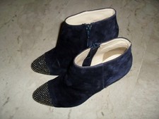 Particolari SCARPE TRONCHETTI MONNALISA IN PELLE DI CAMOSCIO E BORCHIE  n. 36 