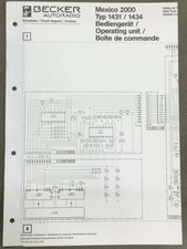Becker Mexico 2000 tipo 1431 /