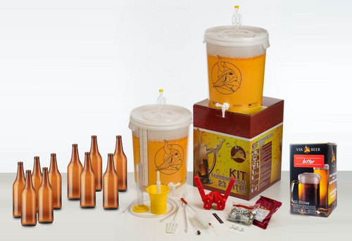 Kit fermentazione birra gold - gold, +