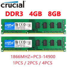 CRUCIAL DDR3 4 GB 8 GB 1866