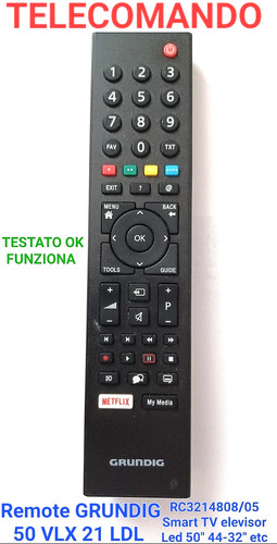 Telecomando grundig vlx - 50, 21