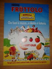Pubblicità Advertising Werbung Publicitè FRUTTOLO REGALA MUCCA MIA 1994