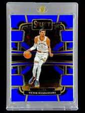 VICTOR WEMBANYAMA BLUE ROOKIE RC Card Panini Select 2023-24 NBA - SPERONI