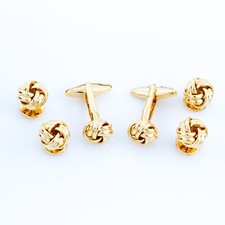 Mrcuff gemelli borchie nodo - e,