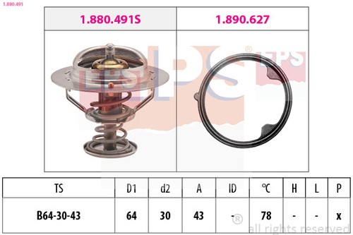 Eps 880 491 termostato - eps,
