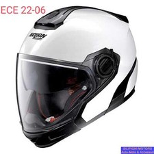 NOLAN N40-5 GT SPECIAL N-Com 15 Pure White Casco Crossover OMOLOG P/J ECE 22-06