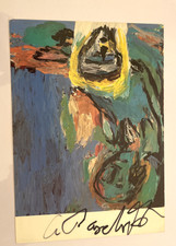 Georg baselitz cartolina - georg, baselitz,