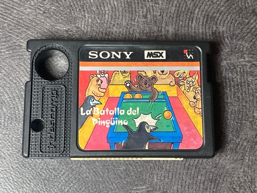 Msx batalla del pinguino - msx, la