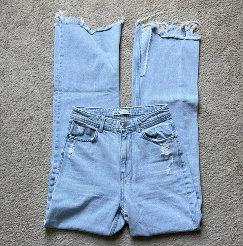 Zara women light wash - zara,