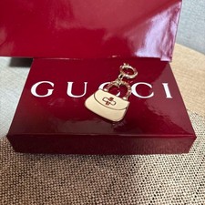 Gucci borsa bambù ciondolo