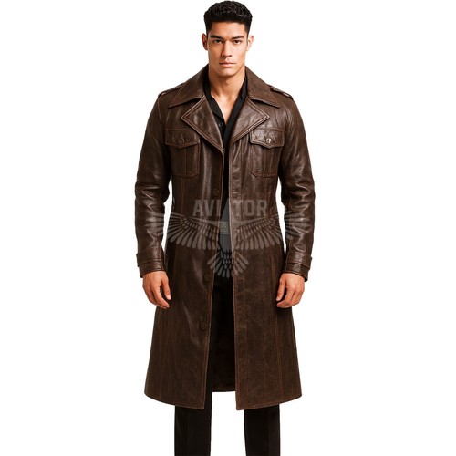 Trench coat uomo - , marrone