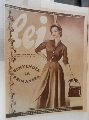 Rivista lei 1949 - modello, di