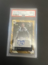 Carlos Tevez AUTO /50 GOLD