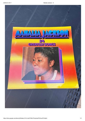 Mahalia jackson 24 greatest - jackson,
