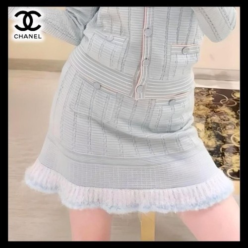 Minigonna maglia righe - minigonna,
