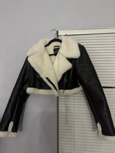 Zara leather jacket - zara,