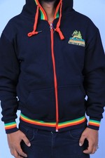 Felpa con cappuccio Rasta