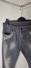 Jeans uomo grigio chiaro