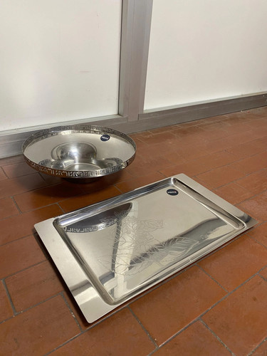 Scodella vassoio acciaio - scodella,