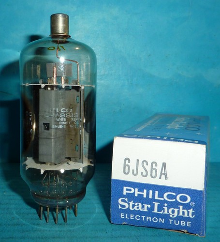 Philco 6js6a tubo doppio halo - philco,
