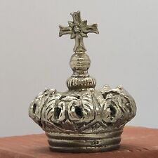 Corona per Madonna imperiale Argento Nuova Cesello 2,5 Cm  Diametro
