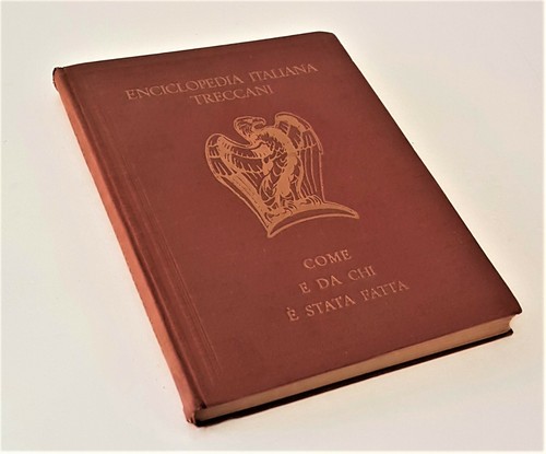 Enciclopedia italiana - enciclopedia,