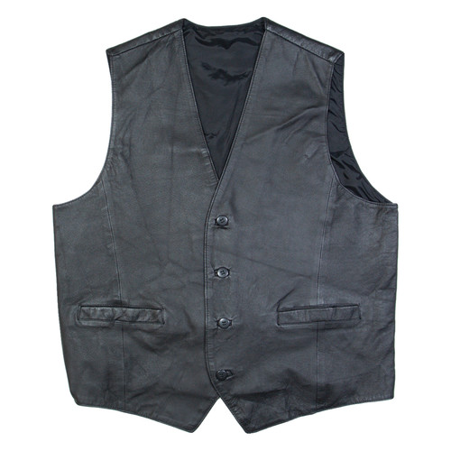 Giacca uomo gilet pelle - giacca, in