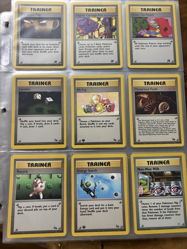 Vintage pokemon wotc era cards - wotc,
