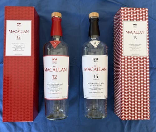Empty bottle box macallan - bottle,