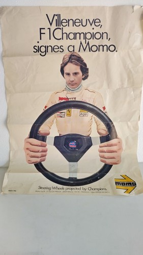 Gilles villenuve momo steering - gilles,
