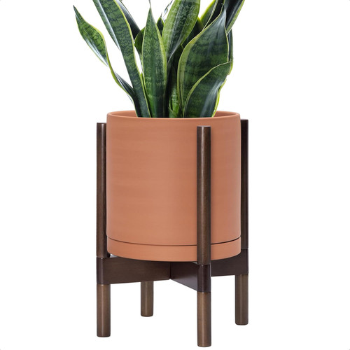 Fioriera moderna terracotta - in,