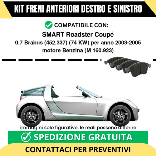 Pastiglie freno anteriori - freno,
