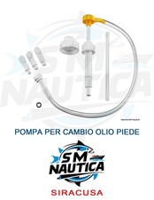 POMPA PER CAMBIO OLIO PIEDE