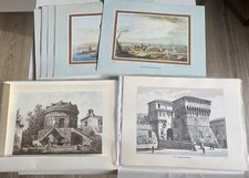 Incisioni Romagna (‘700-800’-900’) 32 Acquaforti + 16 Tavole a colori