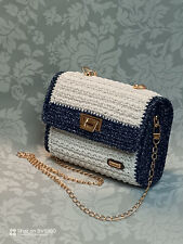 Borse donna lavorate a uncinetto. Pochette. Fatta a mano. Borsa donna.