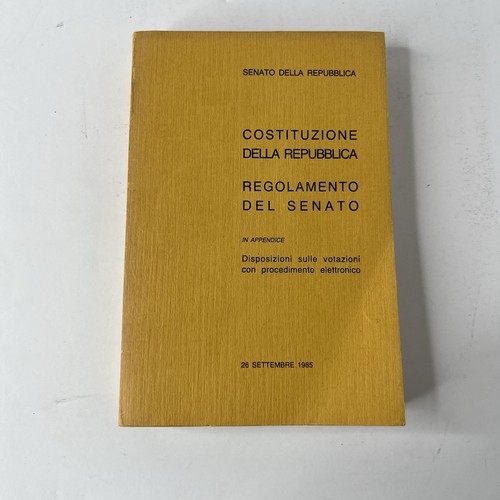 Libro costituzione della - libro,
