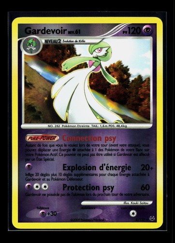 Carte pokémon gardevoir - gardevoir, 8/127