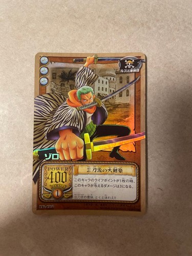 One piece gioco carte zoro - di,