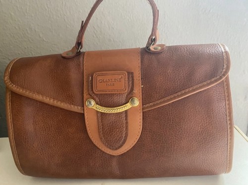 Borsa mano marrone vintage - a,