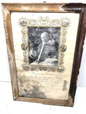 Foto Papa Pio XI Autografo Con