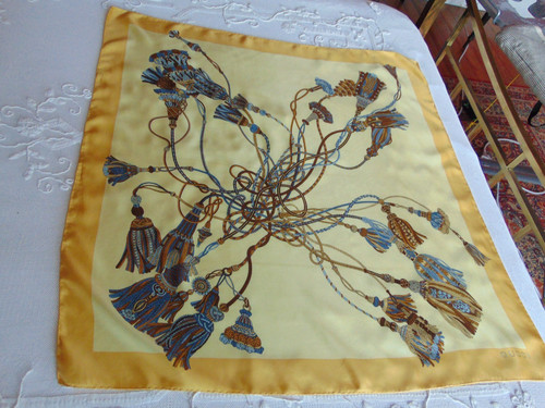 Foulard gucci soie roulotté - soie,