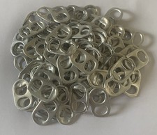 100 Linguette Lattine Alluminio Tonde Uguali Handmade Can Tabs Diy Bijoux Sconto
