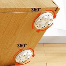 Ruote Girevoli per Ruote 4PZ per Elettrodomestici Cucina e Mobili Casa Mobilità