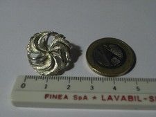 BOTTONE METALLO FIORE ELICA