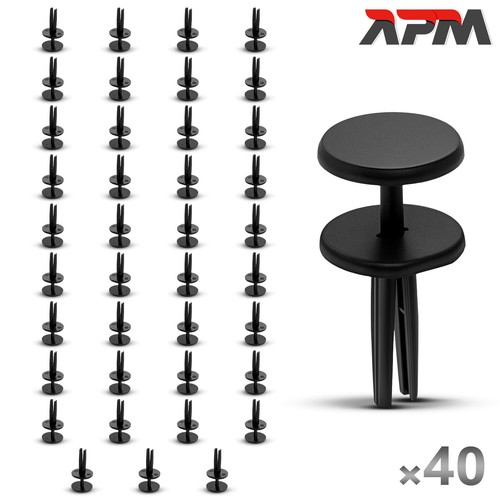 40x clip fissaggio paraurti - 40x,