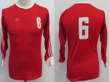 BAYERN ADIDAS WEST GERMANY DDR VINTAGE JERSEY SHIRT TRIKOT FOOTBALL FUSSBALL