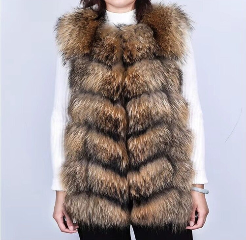 Donna gilet pelliccia vera - donna,