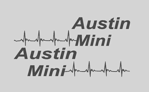 Stickers austin mini cooper - austin,