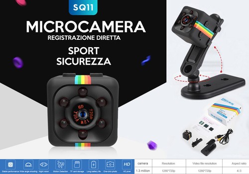 Microcamera registrazione - ,